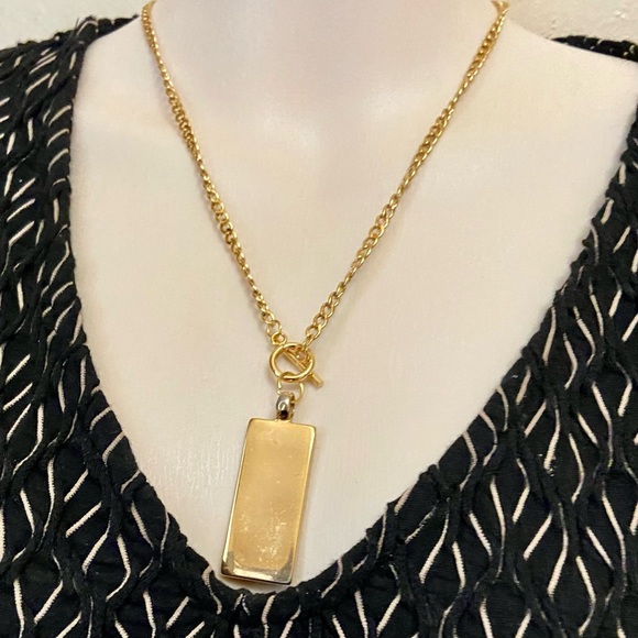 Celine 18-in Gold Plated Chain Necklace - Picture 5 of 10